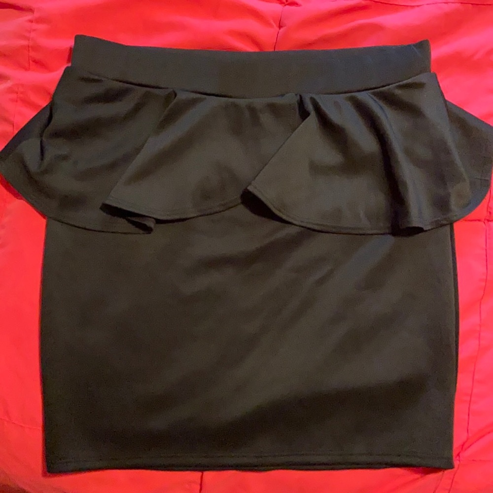 Black skirt